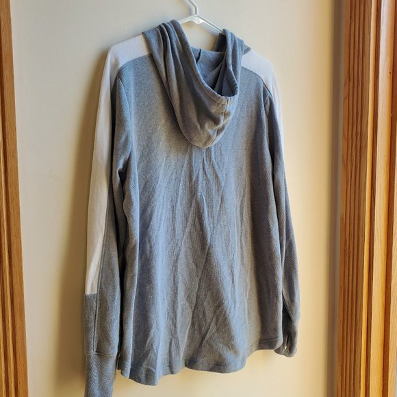 Tek Gear Gray Hooded Sweatshirt Size Large - Picture 11 of 14